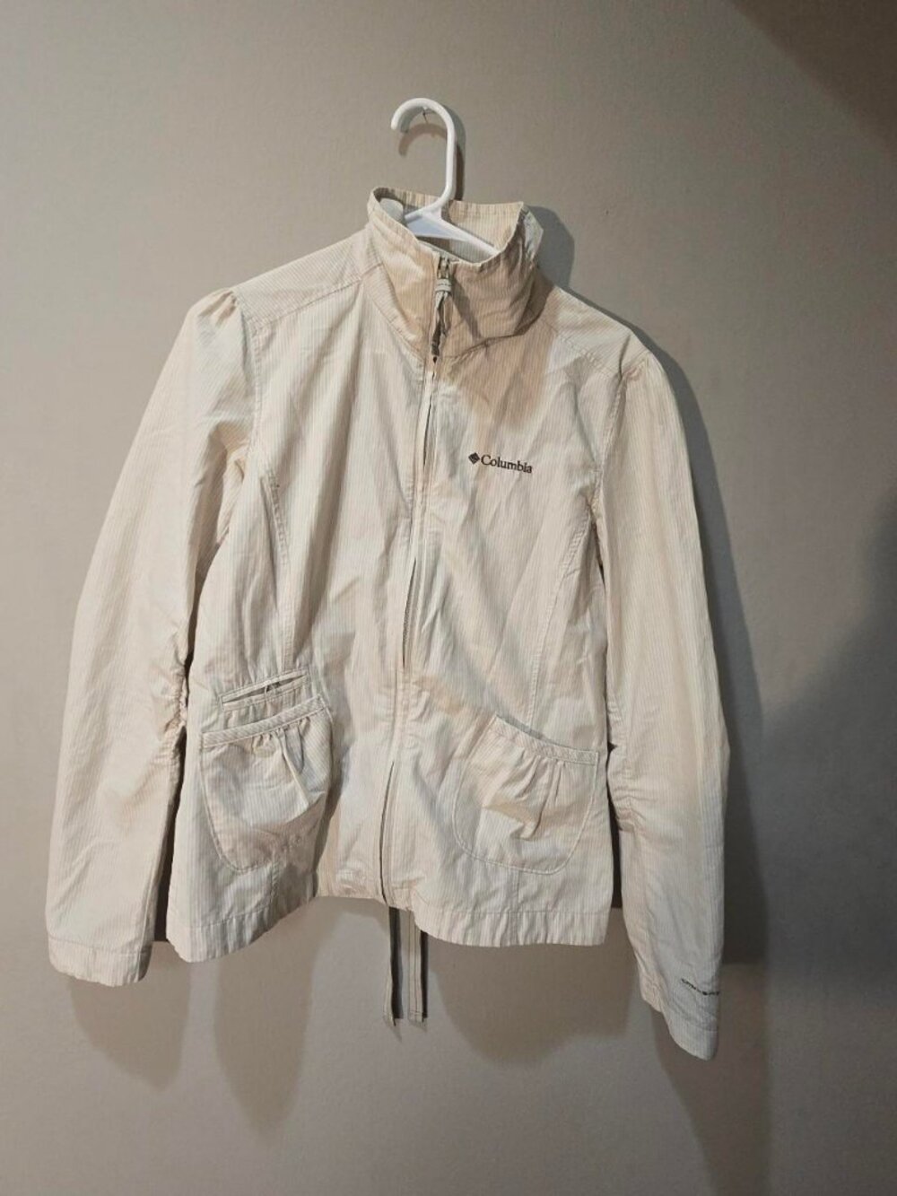 Columbia Sportswear Women's Cream and White Jacket